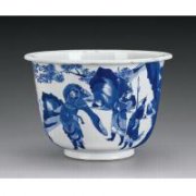 青花瓷盆